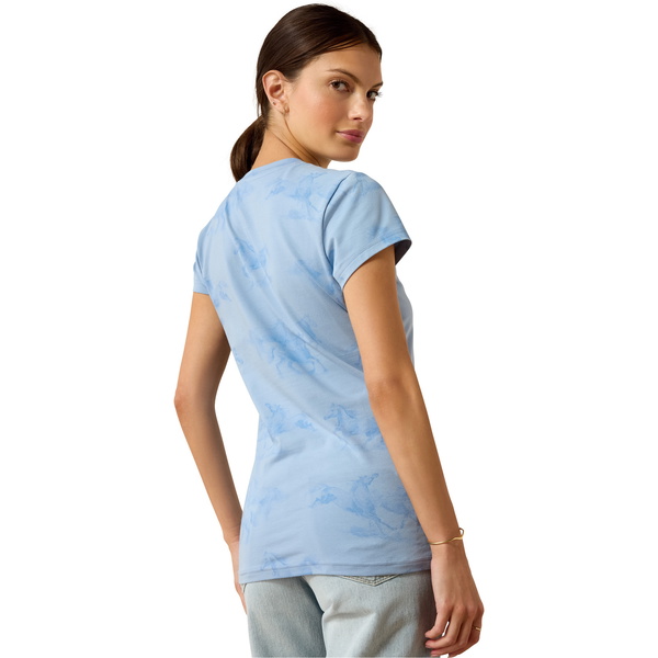 2026 Ariat Womens Mirage T-Shirt 10071358 - St. Tropez Mirage